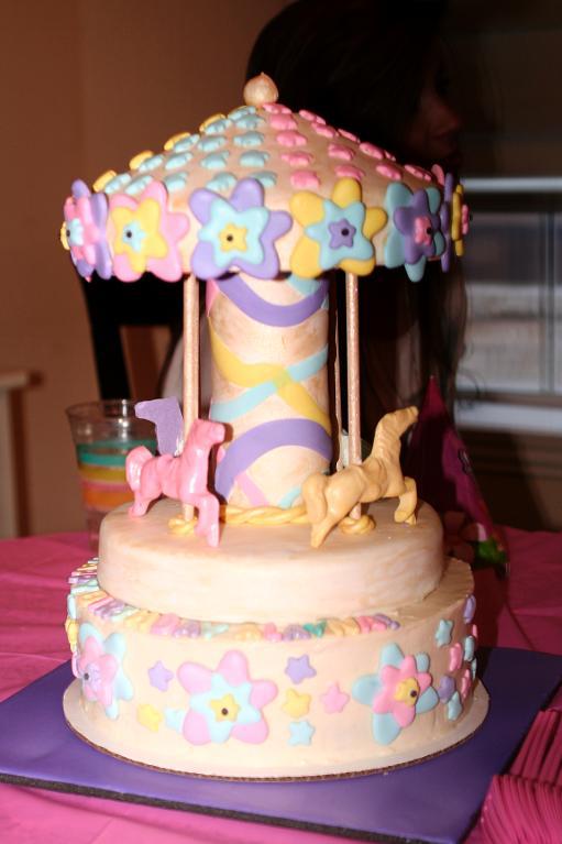 Carousel Cake