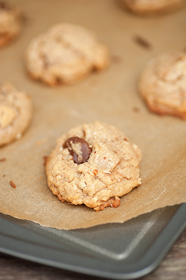 Chocolate Chip Cookies on Cookie Sheet