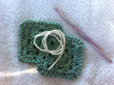 Crochet Slip Stitch Granny Squares