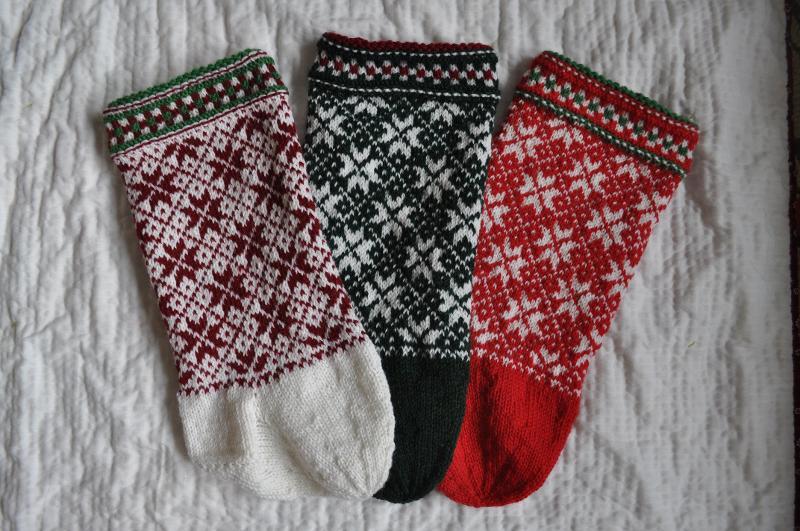 Knit Christmas Stockings