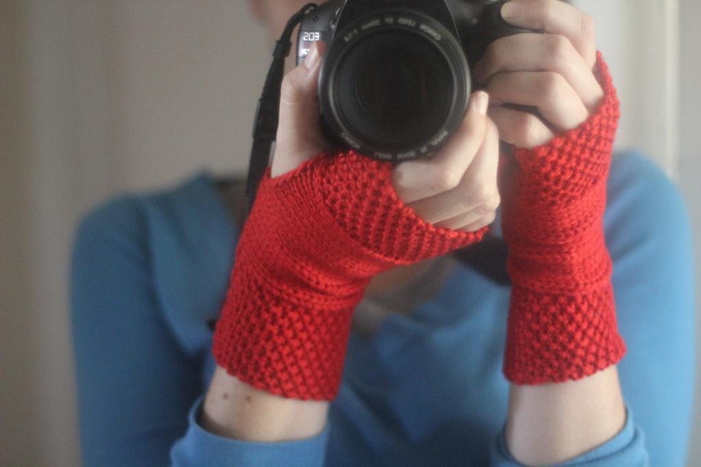 Knit Hand Warmers