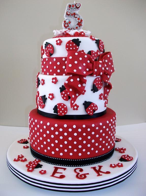 Ladybug Cake