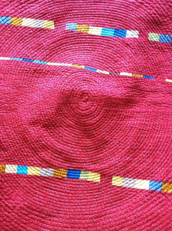 Negative Space Quilt Back