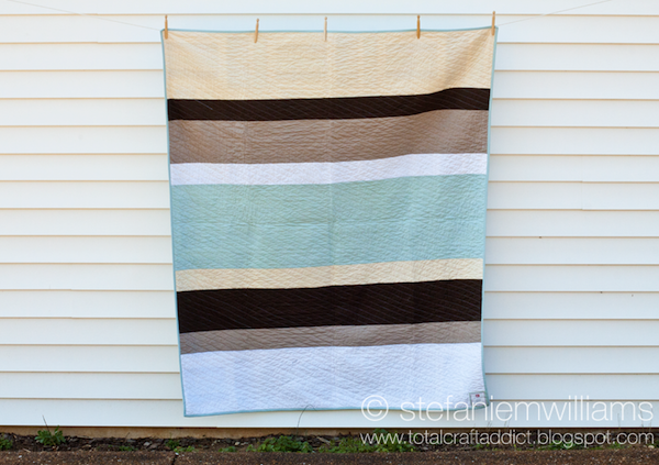Pieced Quilt Backs on Bluprint: Stripes