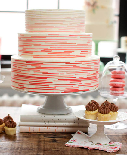 Pink Graphic Cake