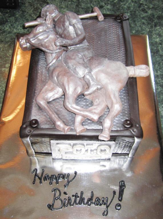 Polo Horse Cake