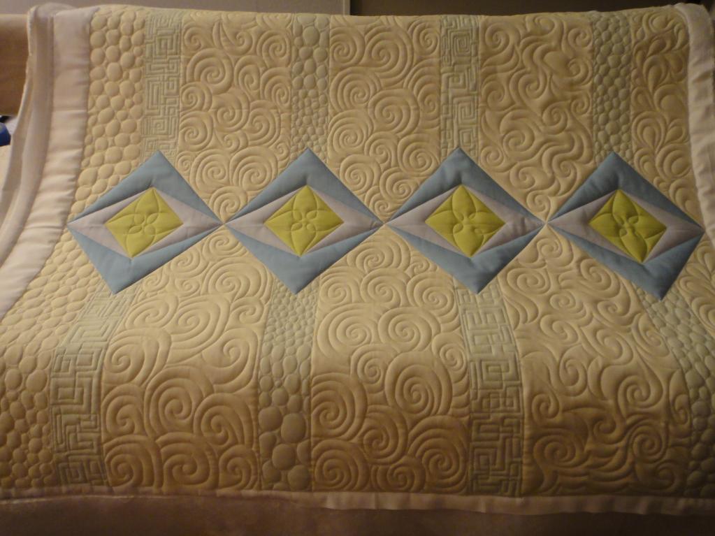 Quilt with Negative Space