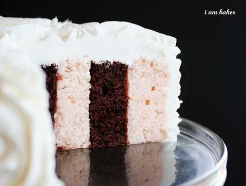 Striped Interior Cake