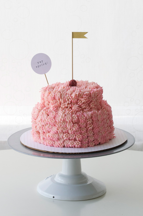 Textured Buttercream Cake