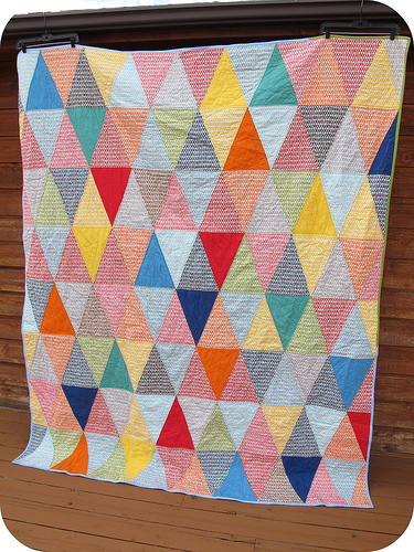 Triangle Picnic Quilt