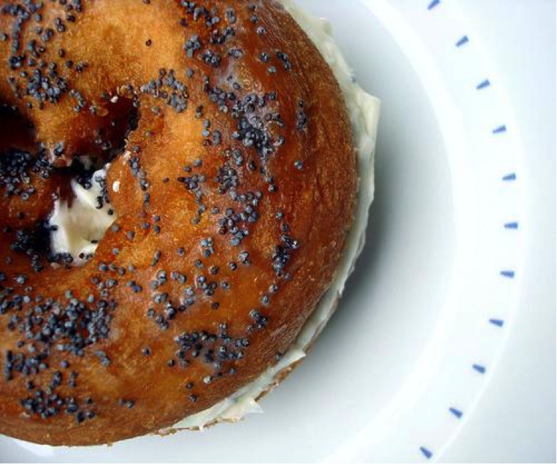 Bagel-Shaped Donut Doughnut (Really Looks Like a Bagel)