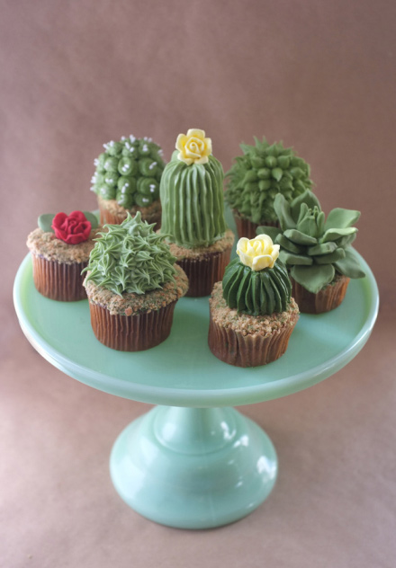 Cactus Cupcakes