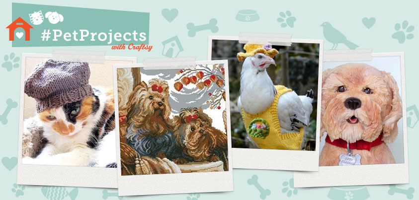 Pet Craft Projects Collage