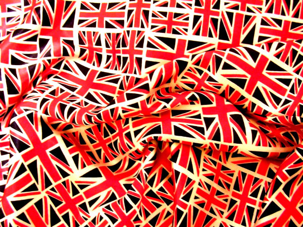 Union Jack Patterned Fabric