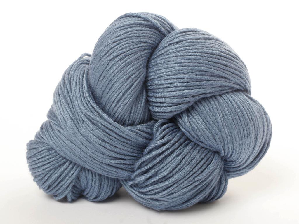 Ball of Grey/Blue Wool Yarn 