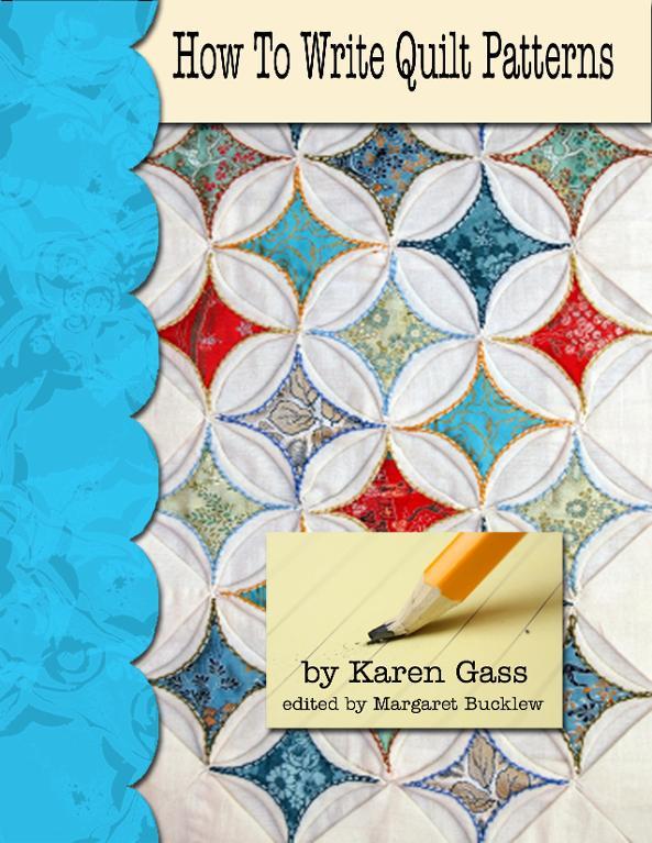 Book Cover for "How to Write Quilt Patterns"