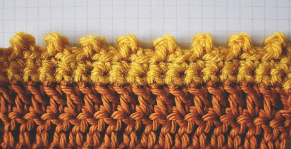 Close Up of Picot edging