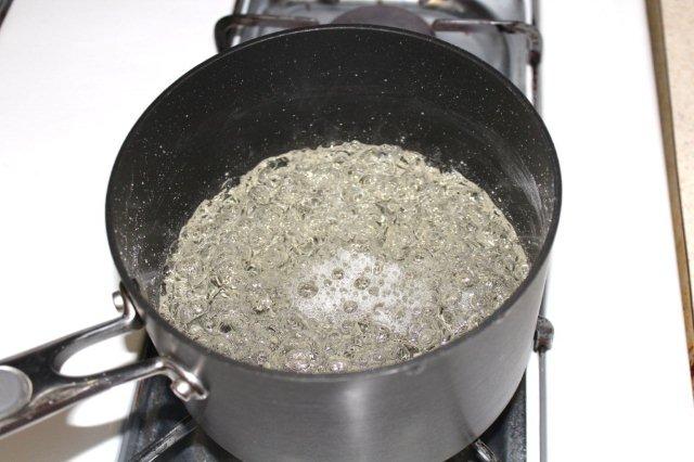 Sugar Cooking on Stove, Reaching Bowling
