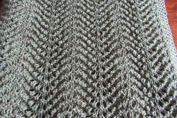 Close Up on Grey Old Shale Baby Blanket