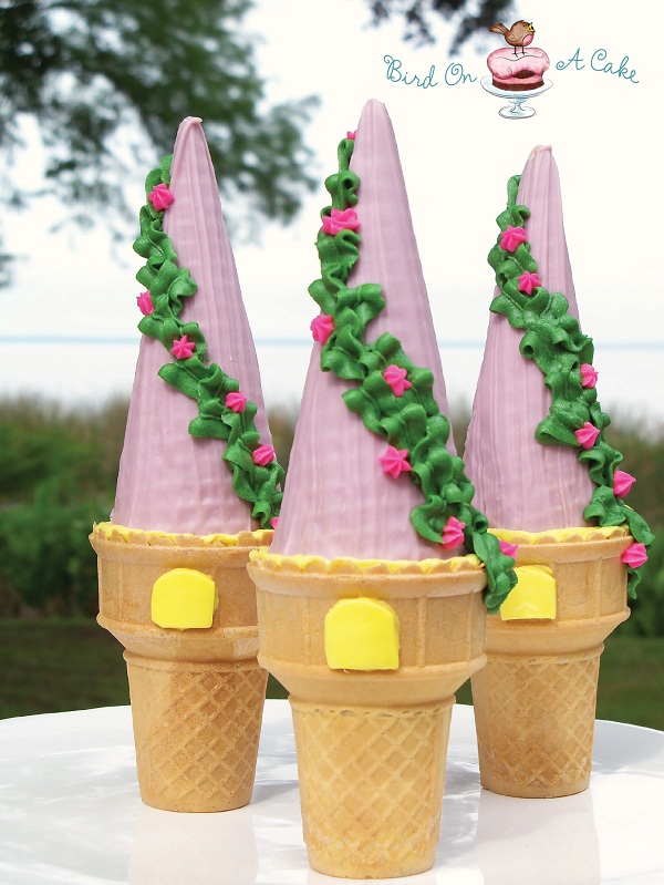 Ice Cream Cone Cupcake Tower Tutorial