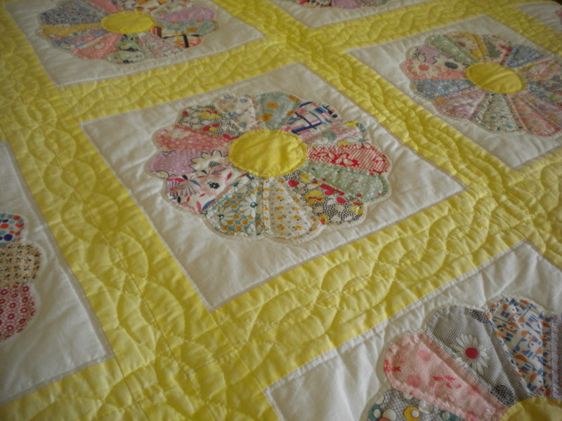 Floral Patterned Quilt 