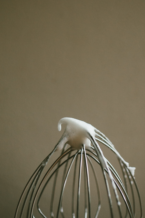 Whisk with Marshmallow Egg White on It