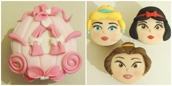 Carriage and Princess Cupcakes