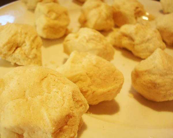 Separated Balls of Dough