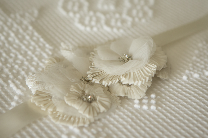 Wedding Details: Lace Flowers