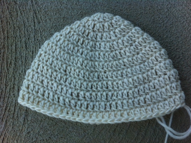 Hat Crocheted Until Brim 