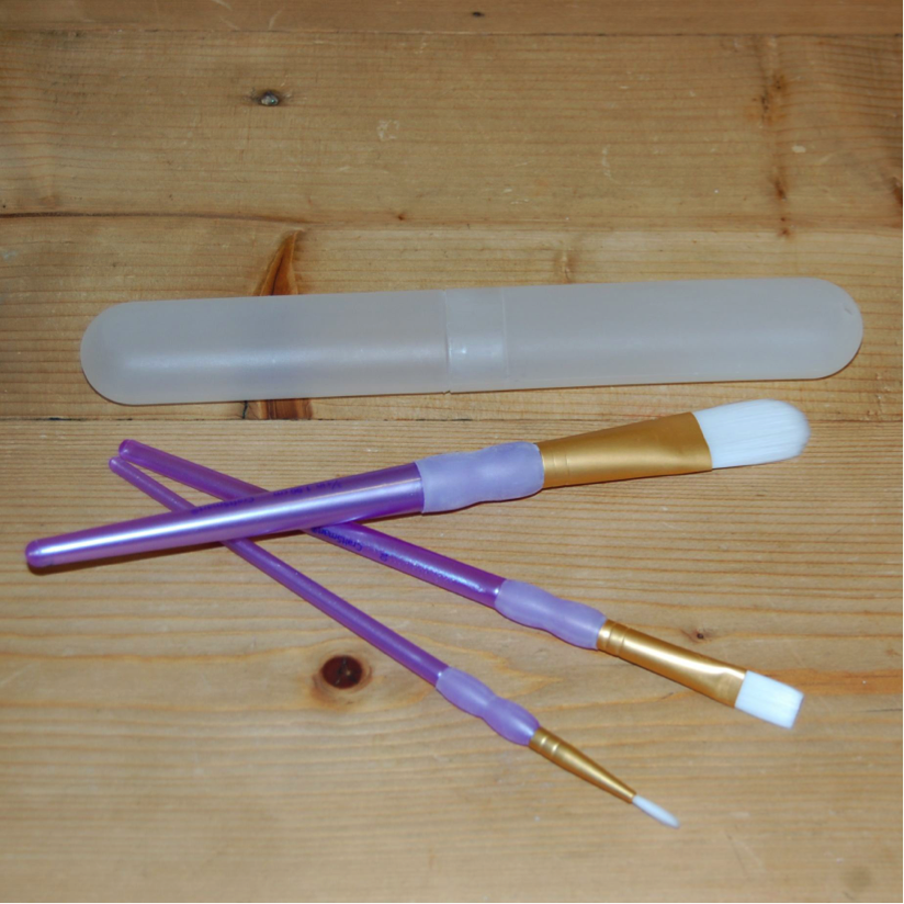 Brushes and Holder