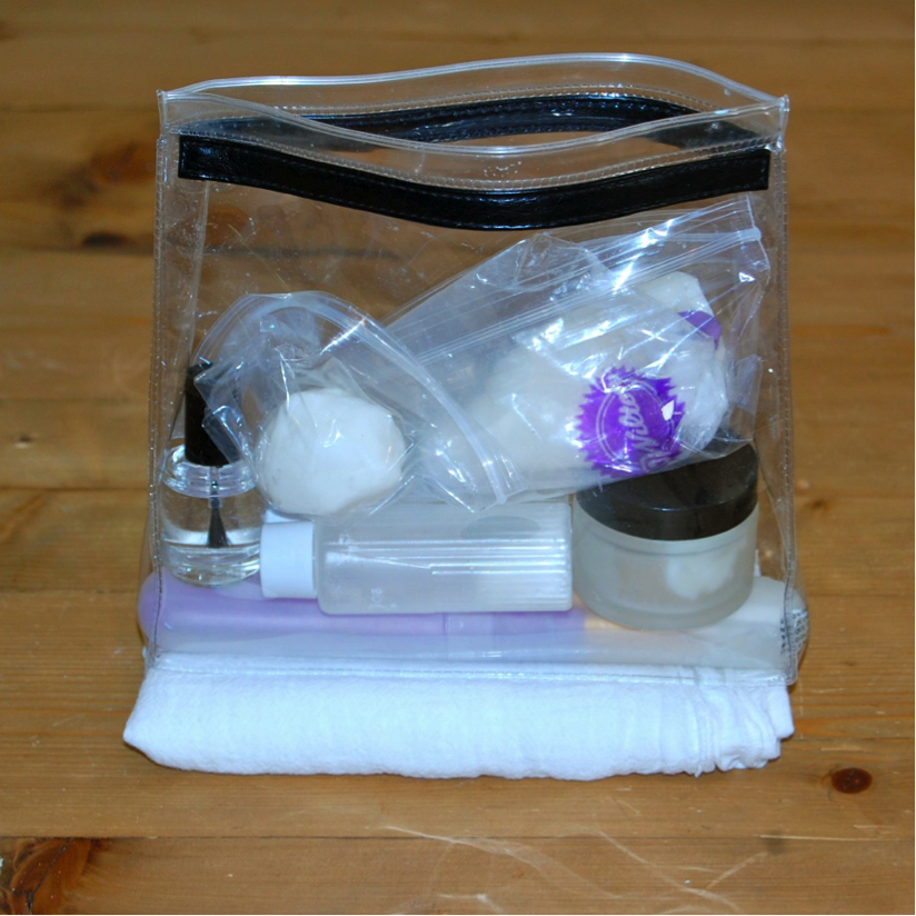 Kit Packed and Ready to Go in Plastic Bag