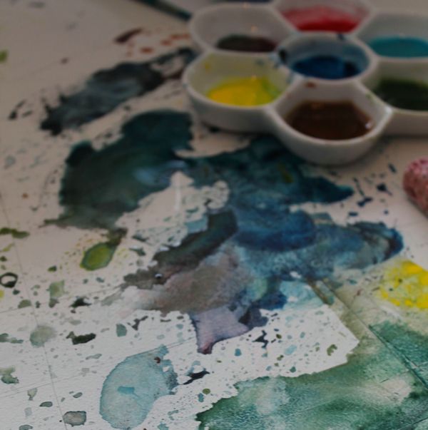Basic Watercolor Painting Supplies 6 That You Will Need You can use a large, plain white dinner plate to start out or purchase a white. basic watercolor painting supplies 6