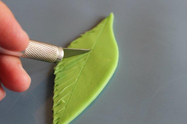 Adding Further Texture to Modeling Chocolate Leaf