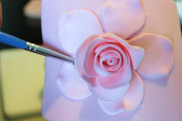 Adding Third Layer to Gum Paste Rose