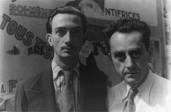 Salvador Dali and Man Ray