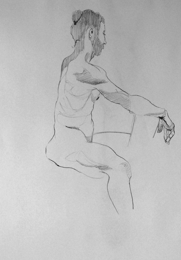 life drawing - Sandrine Pelissier