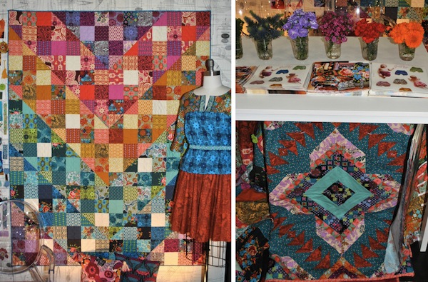 Anna Maria Horner: Dowry Booth at International Quilt Market 2013