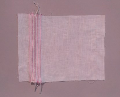 Corded Pintucks in Fabric 