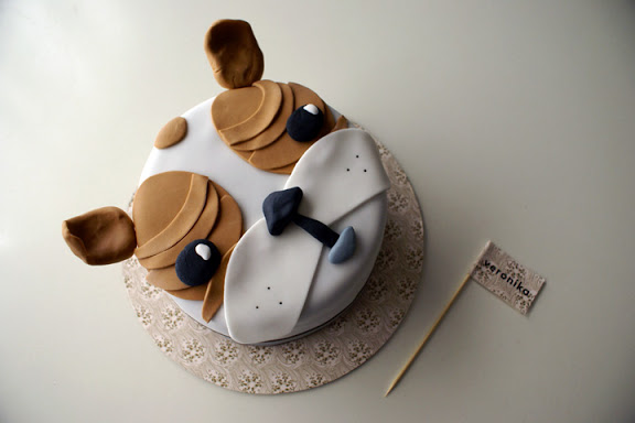 Bulldog Cake - on Bluprint via Coco Cake Land