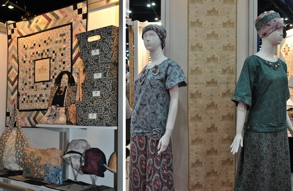 International Quilt Market Features: Fabric Collage