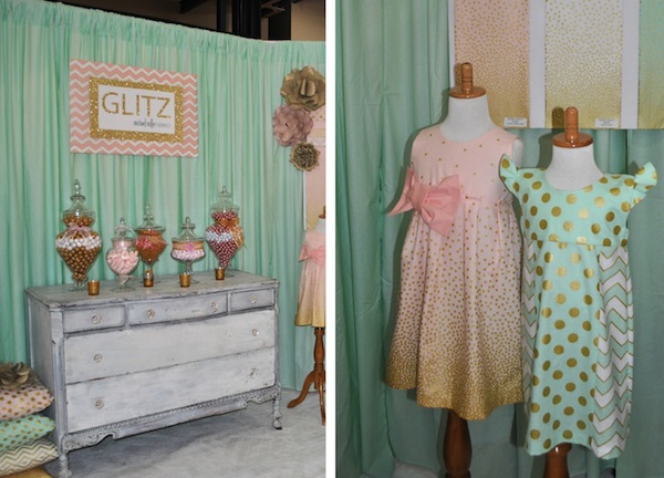 Glitz Booth, International Quilt Market in Houston, 2013