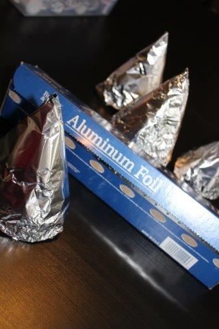 aluminium foil cones