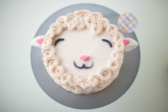 Happy Lamb Cake - on Bluprint