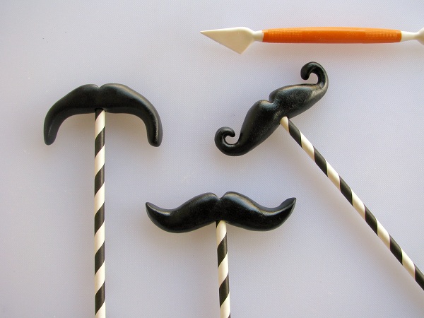 Movember Mustache Cupcake Toppers