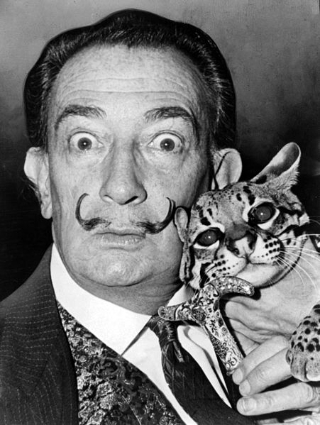 Salvador Dali with Lynx