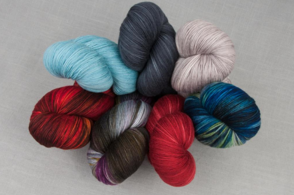 Various Colors of Yowza Yarn 