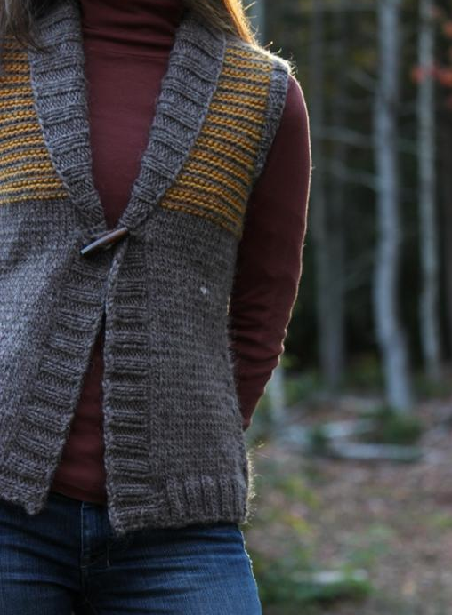 Freeport Vest with Toggle Button