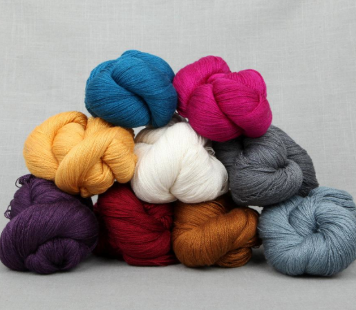 Lace Yarn in Various Colors