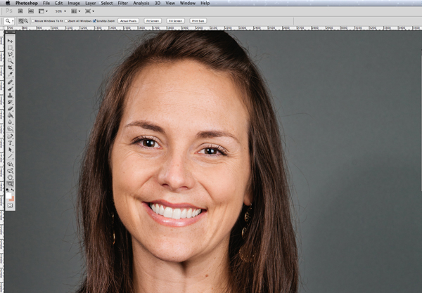 Before: Untouched Photo